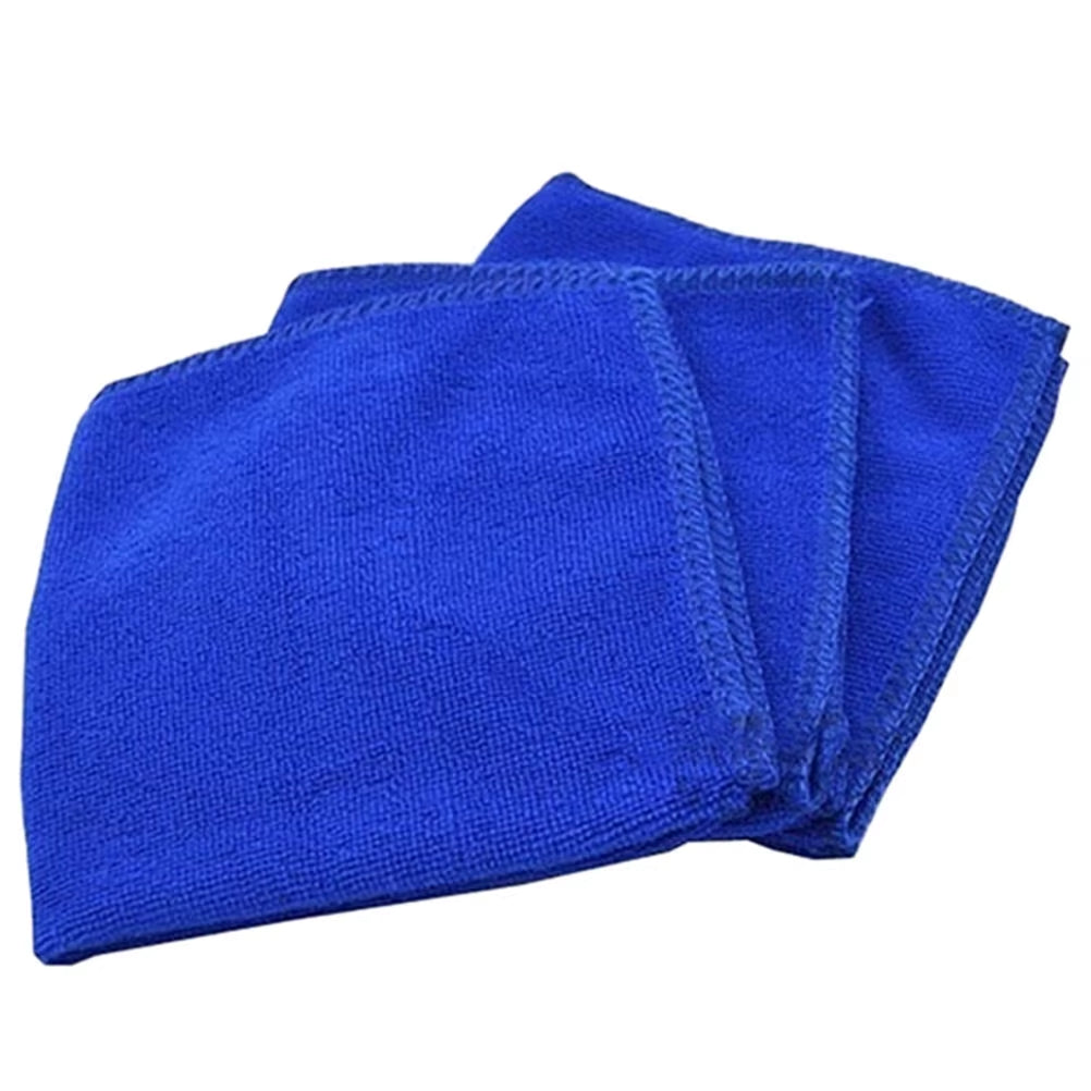5Pcs Auto Care 30Cmx30Cm Microfiber Car Cleaning Cloths Car Care Microfibre Wax Polishing Detailing Towels