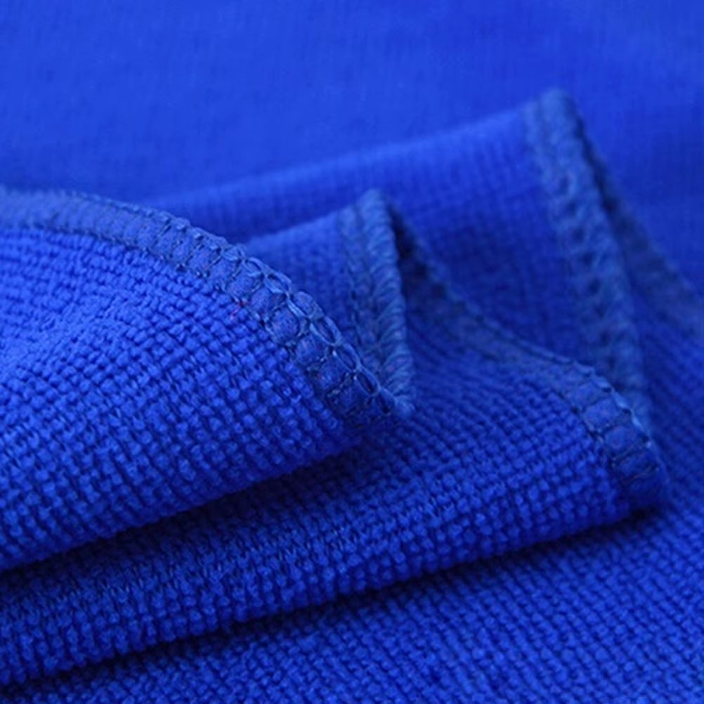 5Pcs Auto Care 30Cmx30Cm Microfiber Car Cleaning Cloths Car Care Microfibre Wax Polishing Detailing Towels